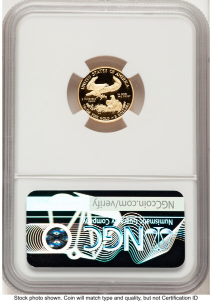 2011-W Proof Gold Eagle 1/10 oz Red Book 70 NGC