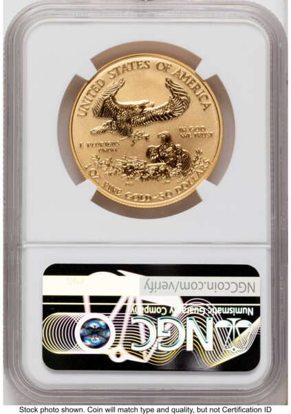 2006-W Reverse Proof Gold Eagle 1 oz Red Book 70 NGC