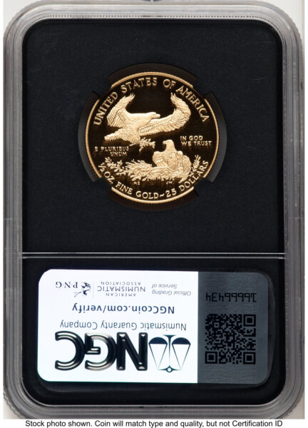 2021-W Type 1 Proof Gold Eagle 1/2 oz FDI David J Ryder TBE Label Blk Core 70 NGC