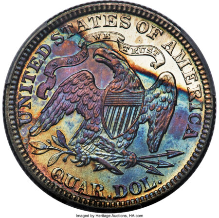 1889 25C CAC PCGS Secure PCGS Plus 67 PCGS