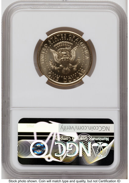 2026 Semiquincentennial President Donald J. Trump $1 (Privy Mark) AR Trump Label 66 NGC