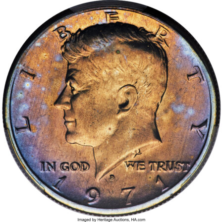 1971-D 50C, MS PCGS Secure 68 PCGS