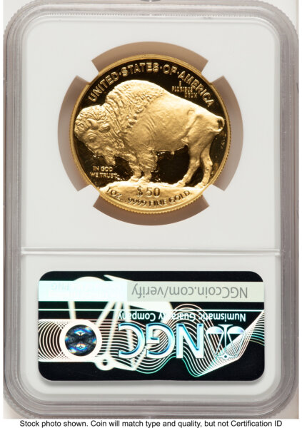 2026-W Proof Gold Buffalo 1 oz FDI America 250 John Hancock Label 70 NGC