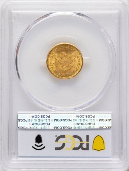 1906 $2 1/2 PCGS Secure 67 PCGS