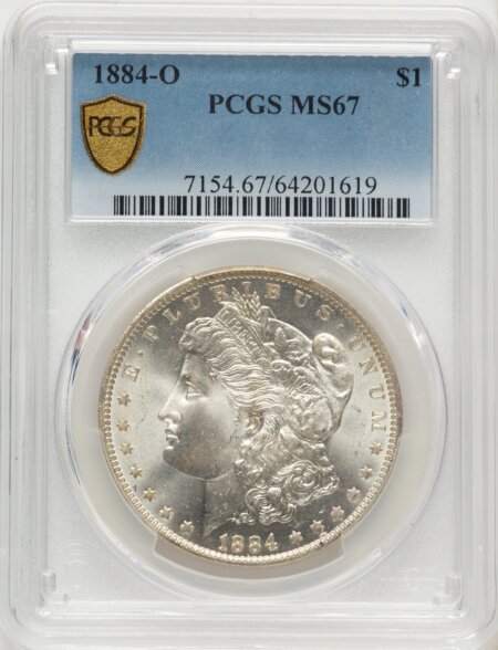 1884-O S$1 PCGS Secure 67 PCGS