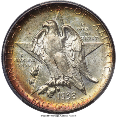 1938-D 50C Texas, MS PCGS Secure 68 PCGS
