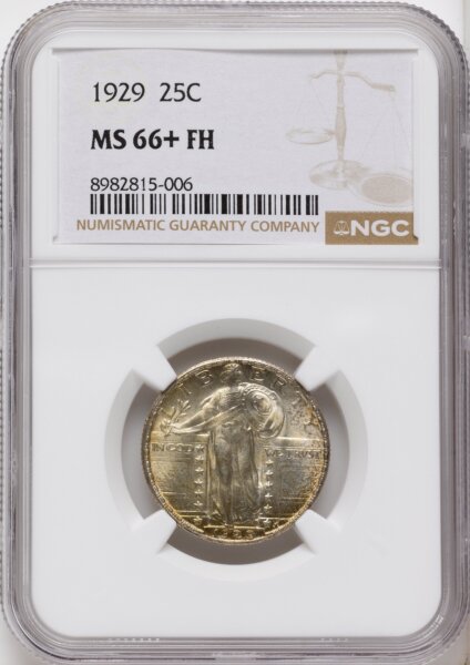 1929 25C, FH NGC Plus 66 NGC