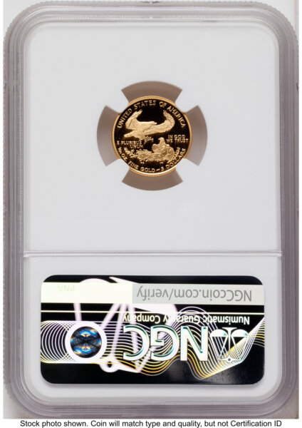 2006-W Proof Gold Eagle 1/10 oz Red Book 70 NGC