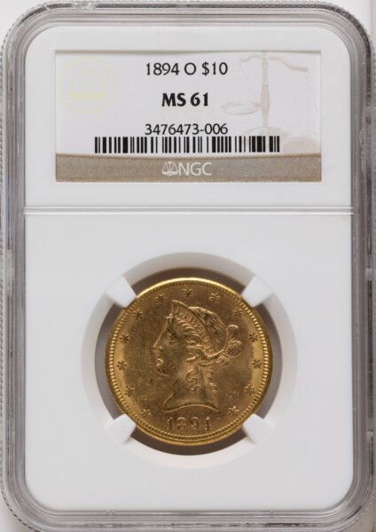 1894-O $10 61 NGC