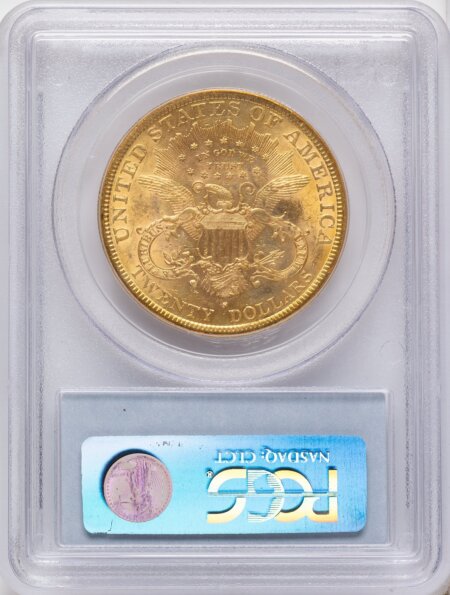 1884-S $20 Blue Gradient 61 PCGS