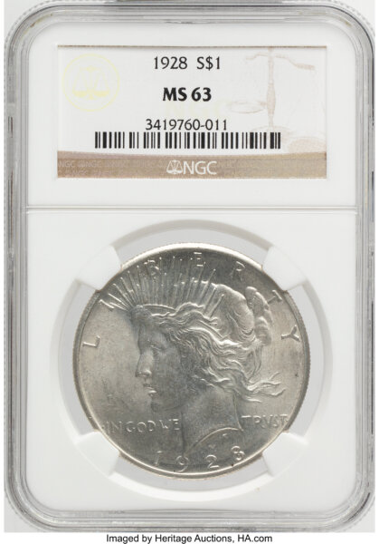 1928 S$1 63 NGC