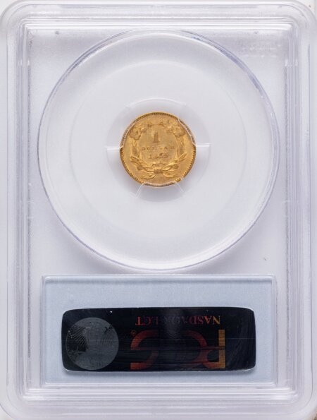 1855 G$1 Type Two, MS 55 PCGS