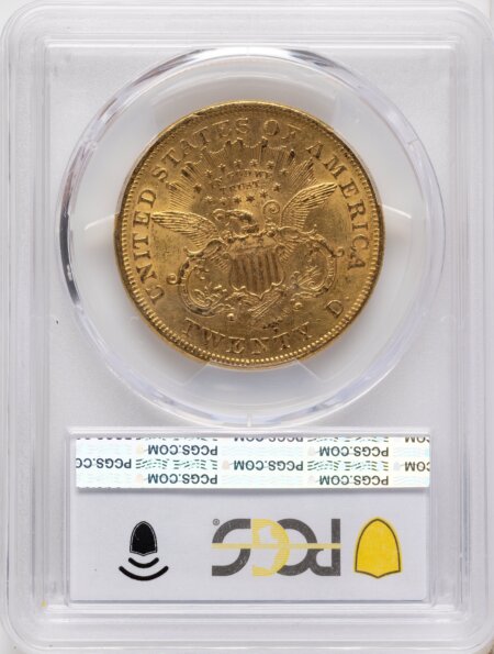1876-S $20 PCGS Secure 61 PCGS