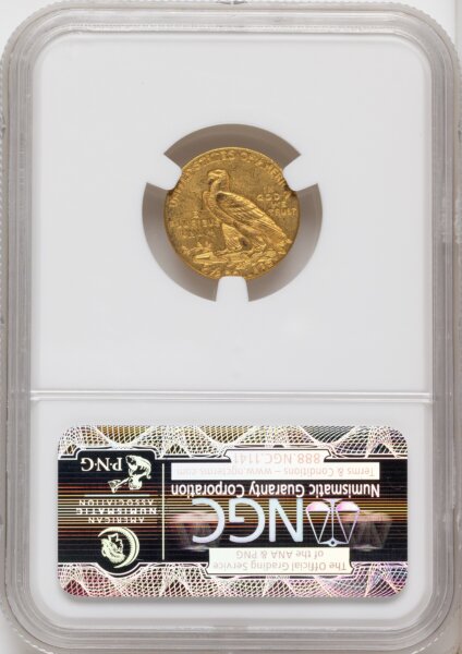 1908 $2 1/2 62 NGC