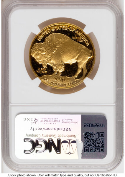 2024-W Proof Gold Buffalo 1 oz Ed Moy 70 NGC