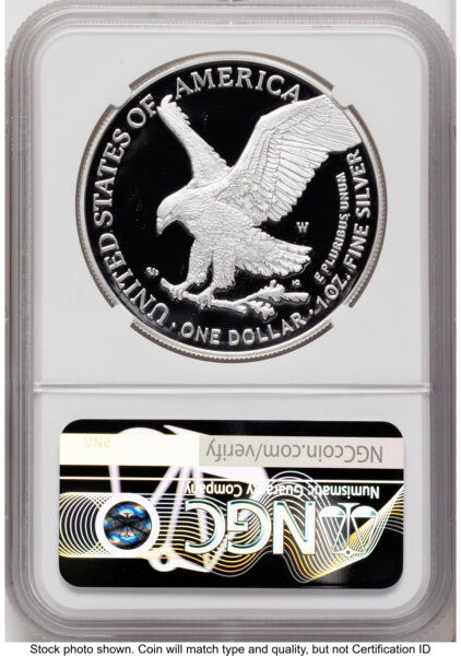 2026-W Proof Silver Eagle 1 oz FDI 1ST 70 NGC