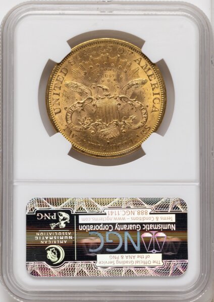 1878-S $20 61 NGC