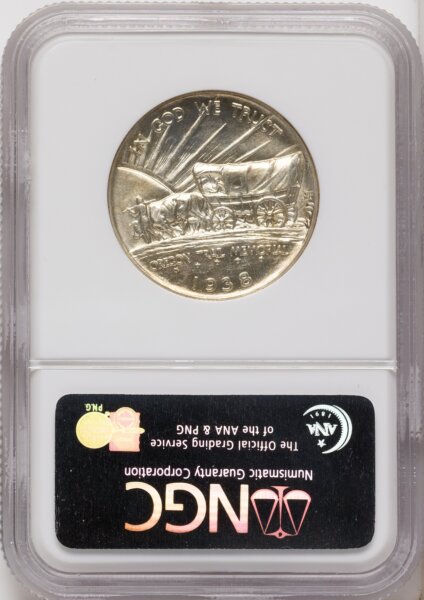 1938-D 50C Oregon, MS 67 NGC
