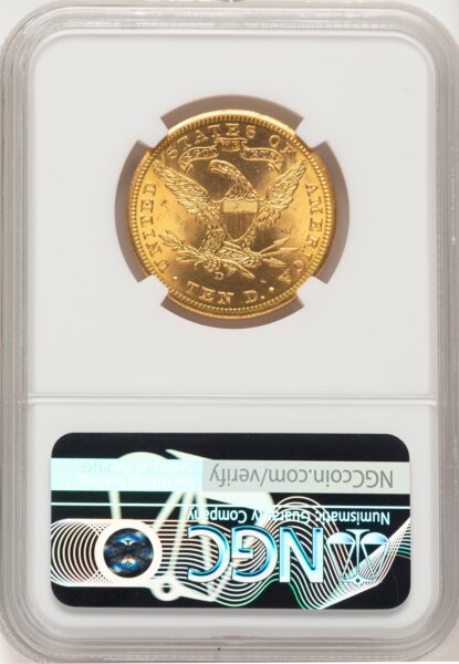 1906-D $10 66 NGC