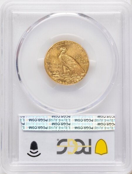 1910 $5 PCGS Secure Blue Gradient 64 PCGS