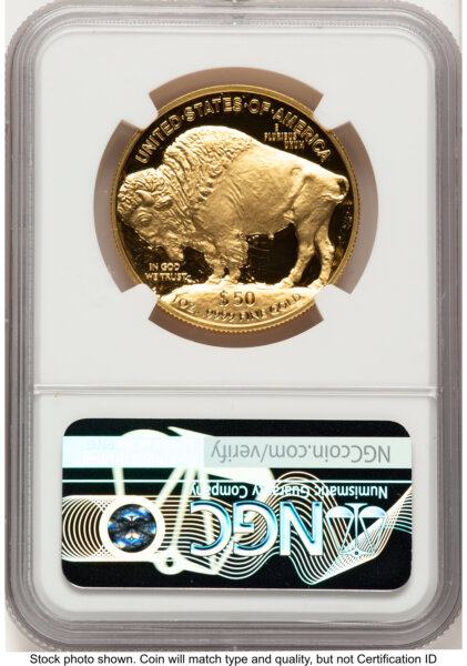 2026-W Proof Gold Buffalo 1 oz FDI Ron Harrigal America 250 70 NGC