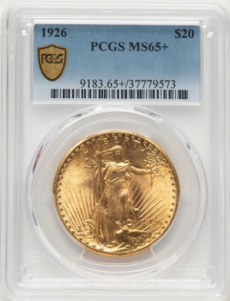 1926 $20 PCGS Secure PCGS Plus 65 PCGS