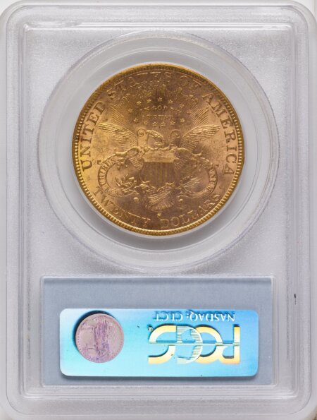 1882-S $20 61 PCGS