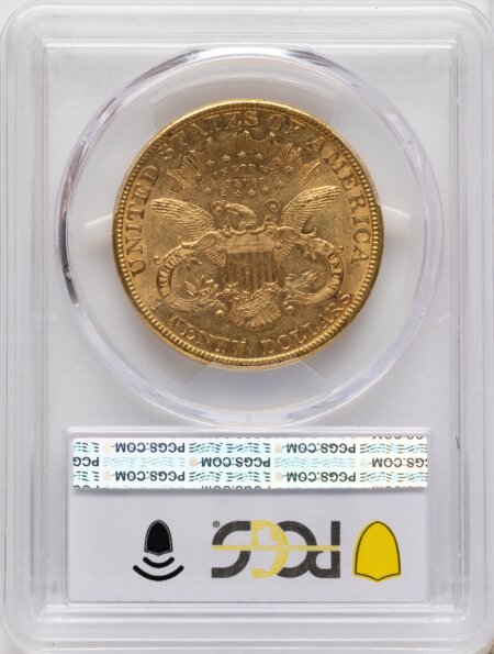 1880 $20 61 PCGS