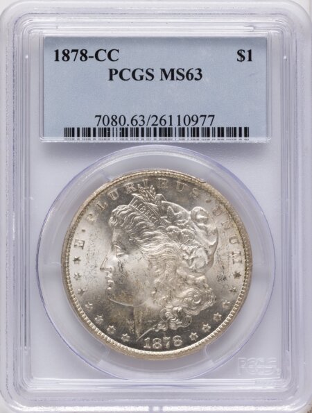 1878-CC S$1 63 PCGS