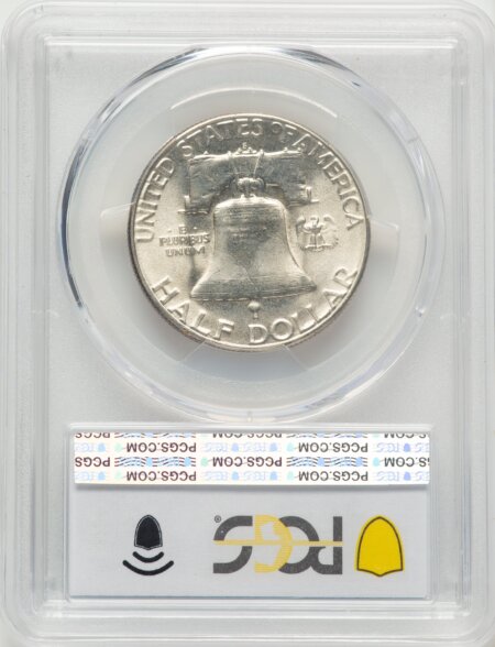 1954-S 50C, FL PCGS Secure 66 PCGS
