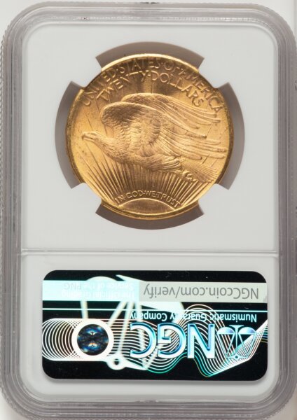 1909-S $20 66 NGC