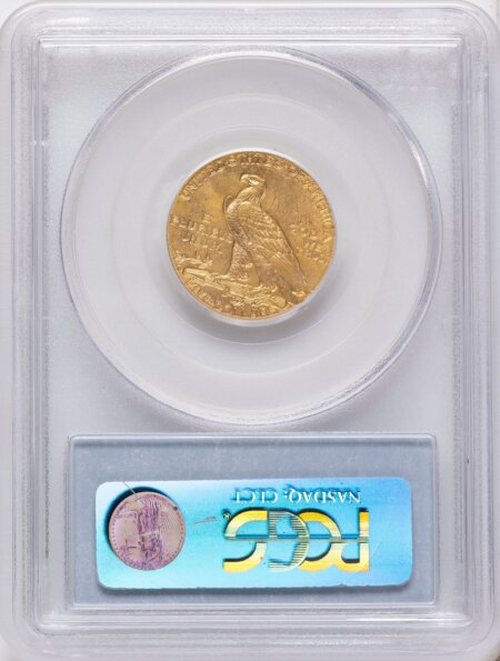 1909-D $5 PCGS Plus 63 PCGS