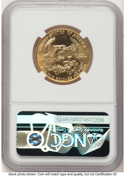 1994 Gold Eagle 1/2 oz Brown Label 70 NGC