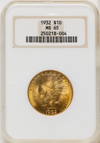 1932 $10 65 NGC