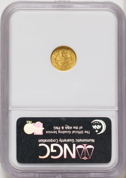 1851 G$1 63 NGC