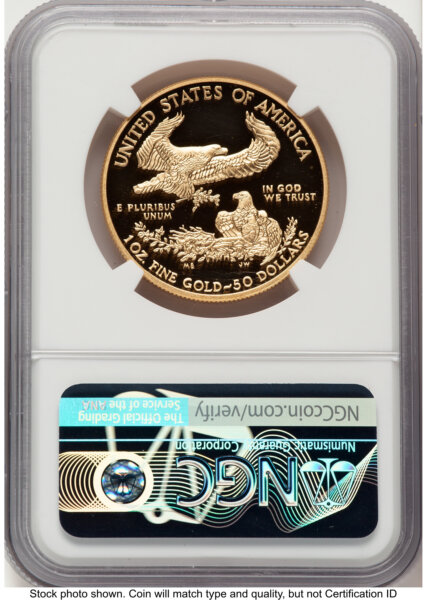2016-W Proof Gold Eagle 1 oz Ed Moy 70 NGC