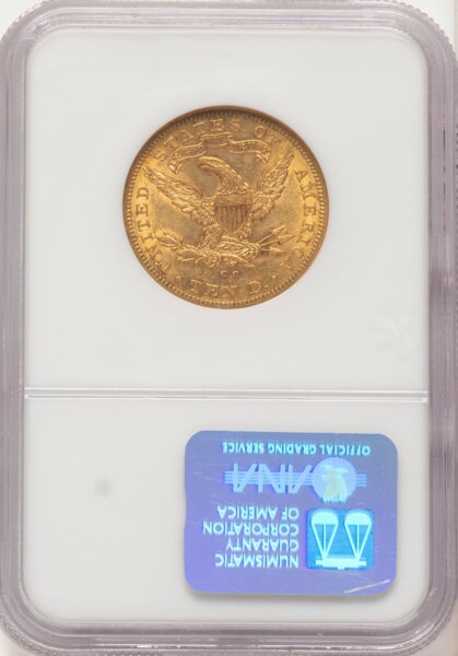 1891-CC $10 58 NGC
