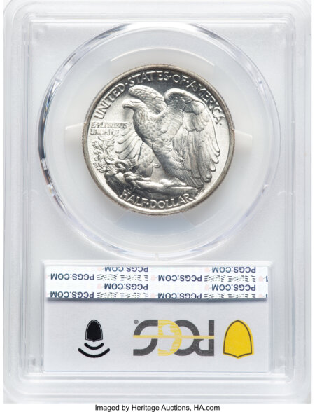 1946 50C DDR FS-801, MS PCGS Secure 65 PCGS