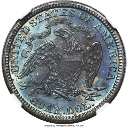 1875 25C 67 NGC