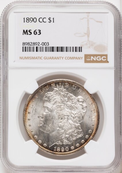 1890-CC S$1 63 NGC