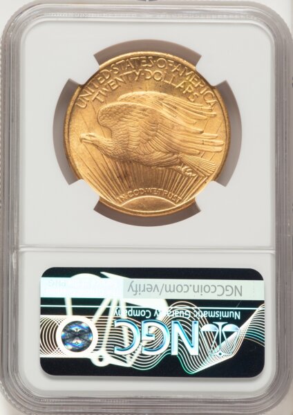 1925 $20 NGC Plus 66 NGC