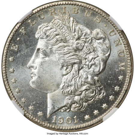 1901-O S$1 NGC Plus 67 NGC