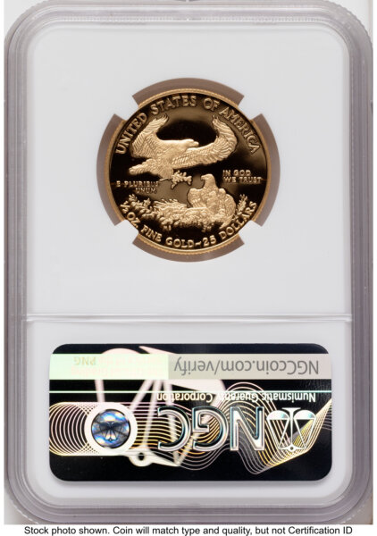 2021-W Type 1 Proof Gold Eagle 1/2 oz Ed Moy 70 NGC