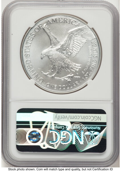 2026 Silver Eagle ER Mike Castle 70 NGC