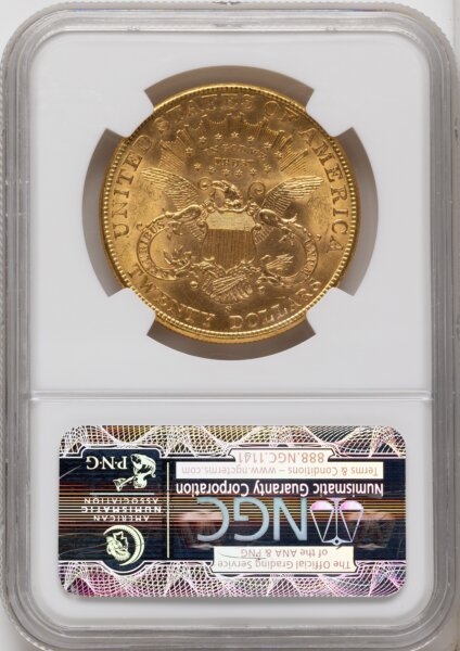 1904-S $20 CAC 63 NGC