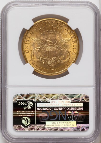 1888-S $20 64 NGC