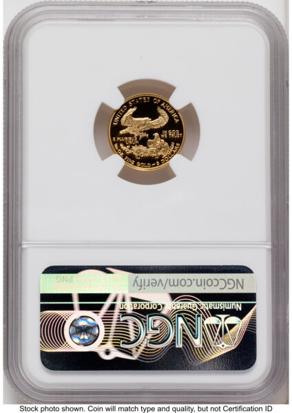2008-W Proof Gold Eagle 1.85 oz Mike Castle 70 NGC