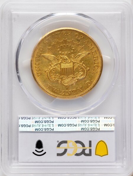 1852-O $20 PCGS Secure 61 PCGS