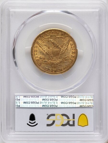 1892-CC $10 PCGS Secure 55 PCGS