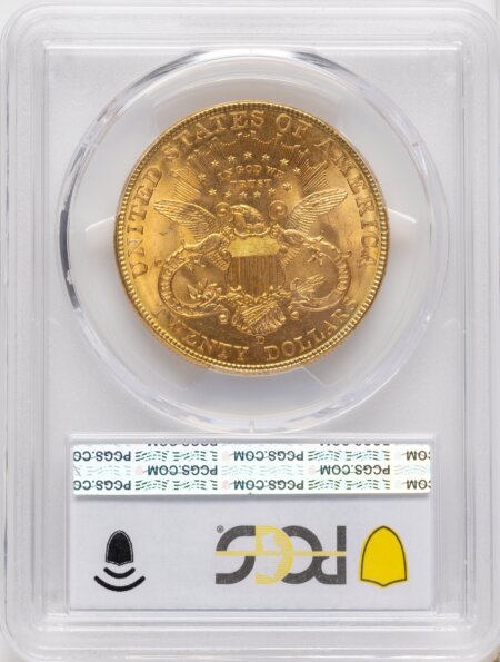 1907-D $20 PCGS Secure 65 PCGS